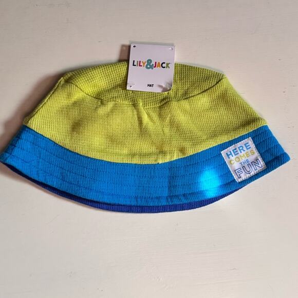 Lily & Jack Baby Boy Three Piece Shirt Shorts & Hat Matching Set  NWT Sz 9-12M - Picture 10 of 13